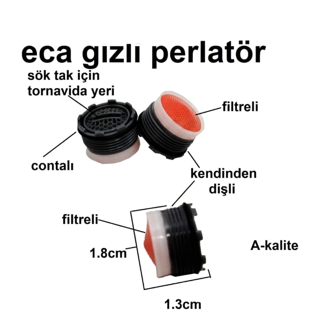 M18 GİZLİ PERLETÖR TASARRUFLU (ECA UYUMLU) (5pcs)